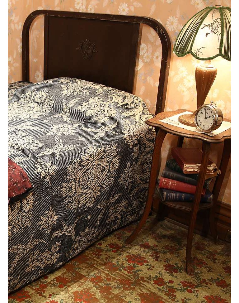 Bed and night stand 