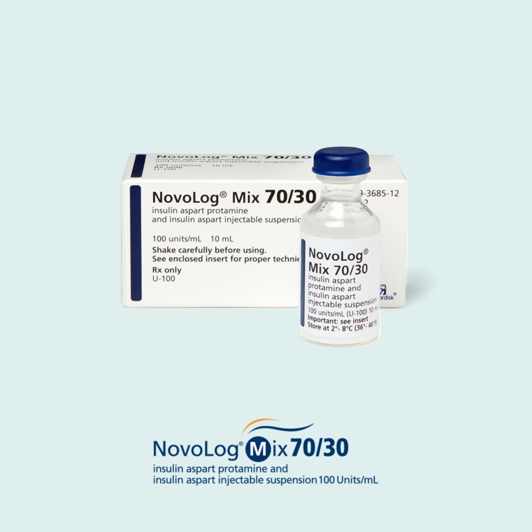 NovoLog<sup>®</sup> Mix 70/30 (insulin aspart protamine and insulin aspart) injectable suspension