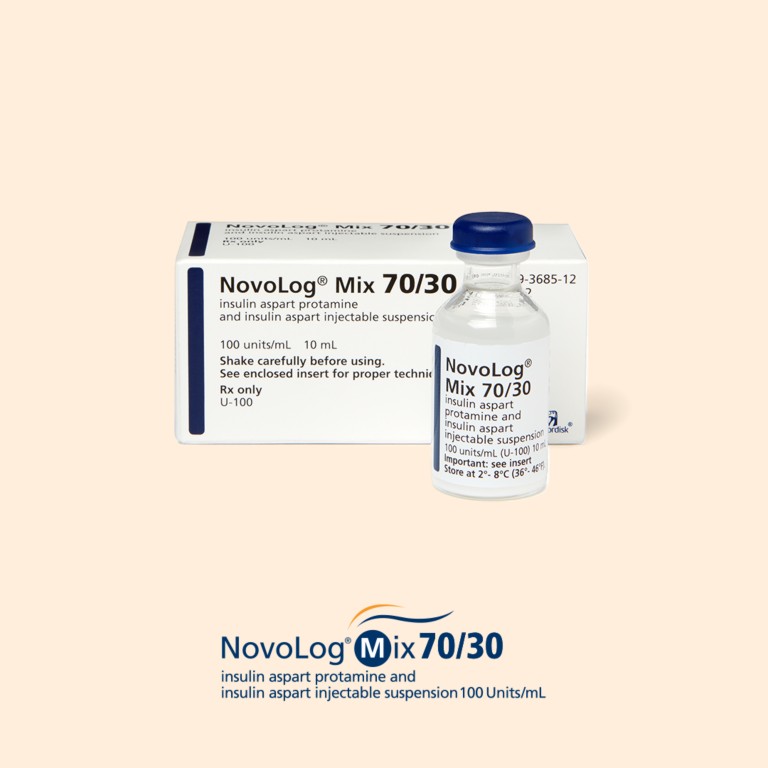 NovoLog® Mix 70/30 (insulin aspart protamine and insulin aspart) injectable suspension 100 U/mL