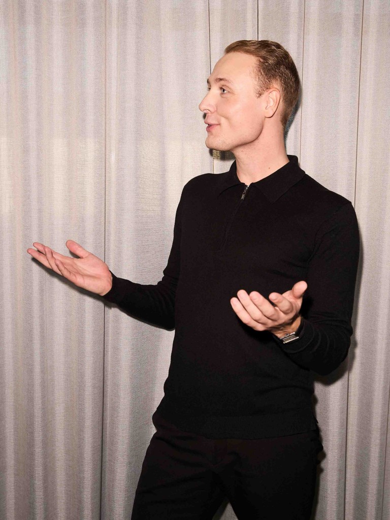 Mark talking and gesturing 