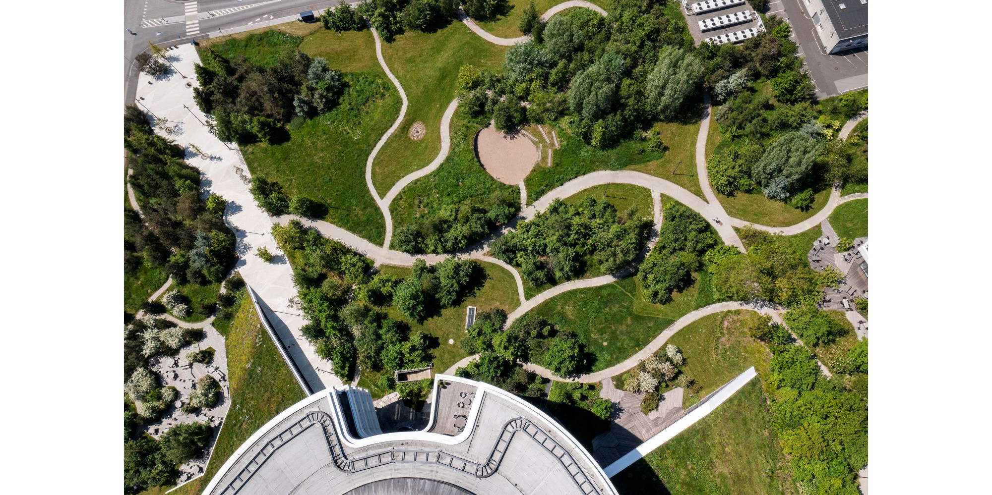 Image of Novo HQ from above