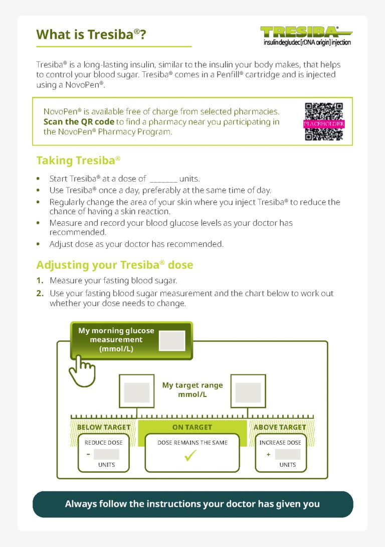 tresiba quick start guide