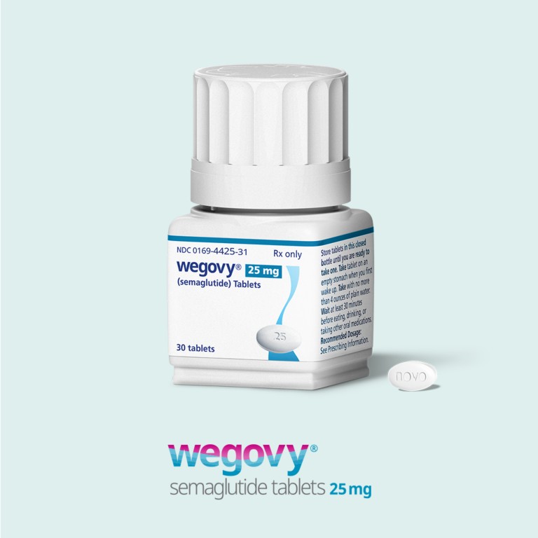 Wegovy<sup>®</sup> semaglutide tablets