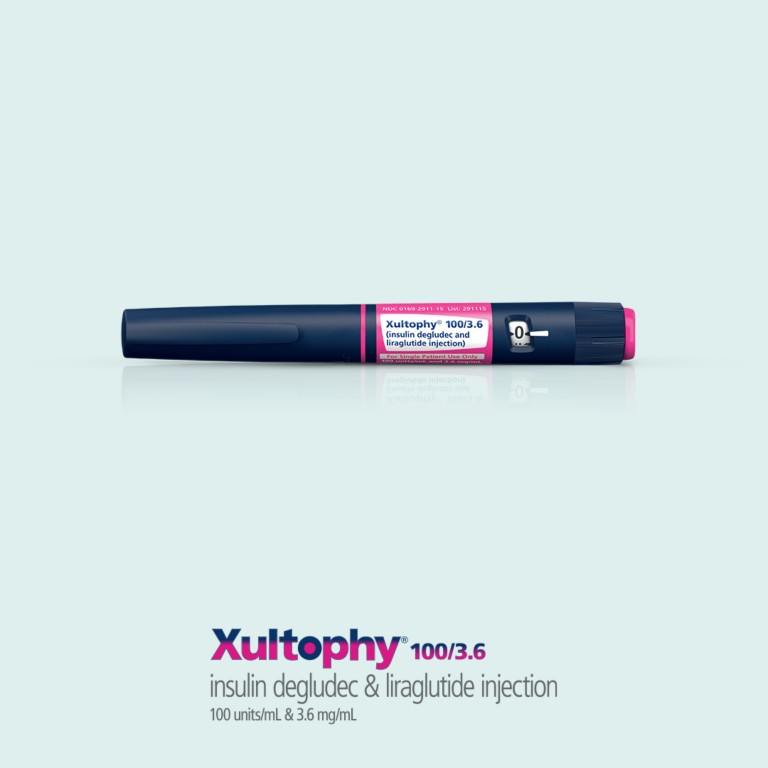 Xultophy<sup>®</sup> 100/3.6 (insulin degludec and liraglutide) injection