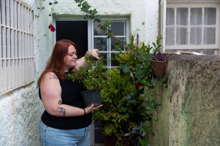 Ana Luiza Moretti mora no Brasil e vive com obesidade