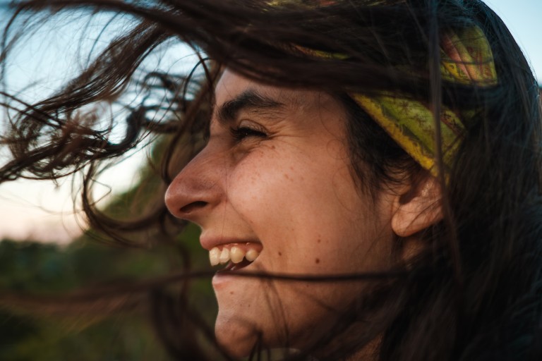 Image of woman smiling