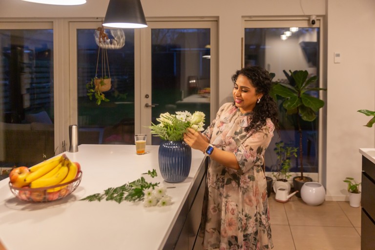 Rekha Keshav (model) lives in Denmark