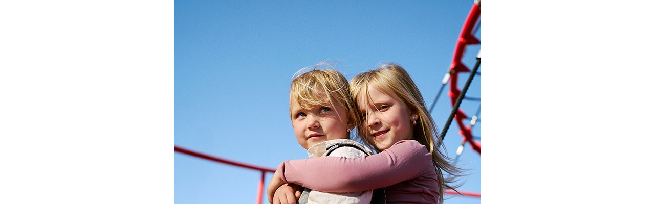 Children in Copenhagen, Denmark