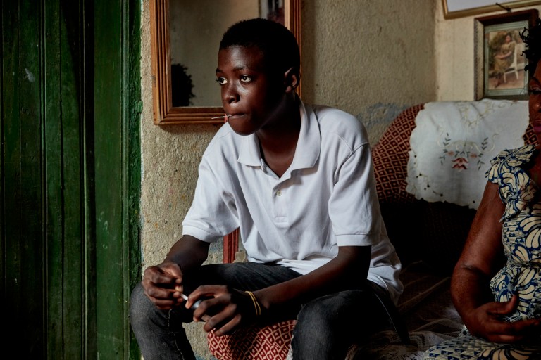  Trésor Kouadio type 1 diabetes and lives in Côte d'Ivoire.