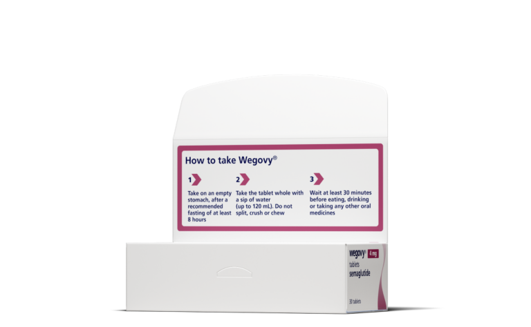 Image of Wegovy® Pill Box 4 mg (outside US)