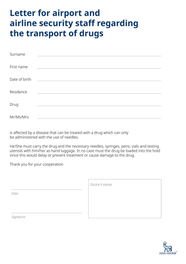 Letter Airport/Airline Security