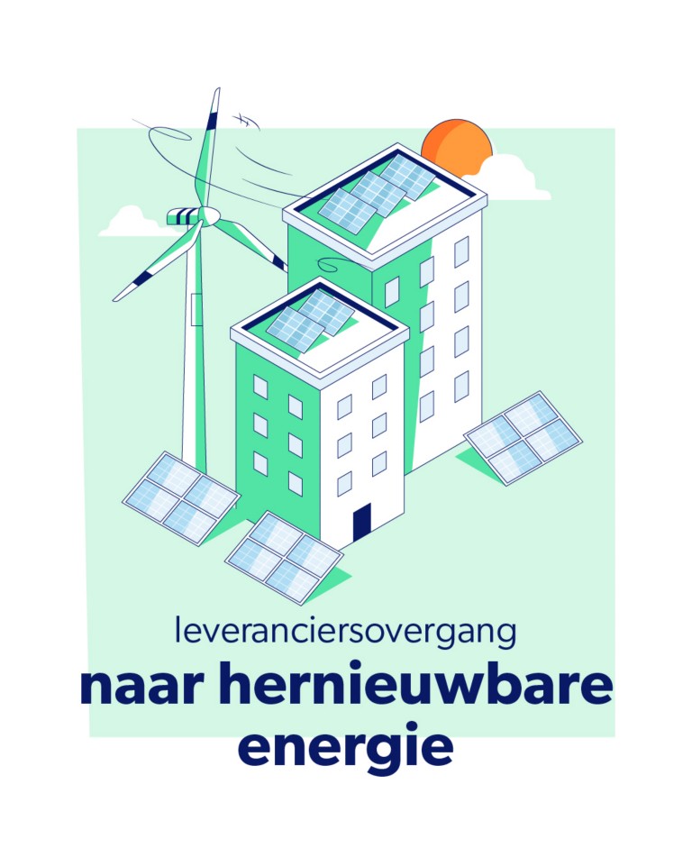 leveranciersovergang naar hernieuwbare energie