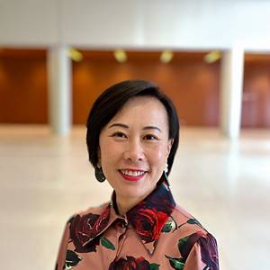 This is the profile picture of the speaker
