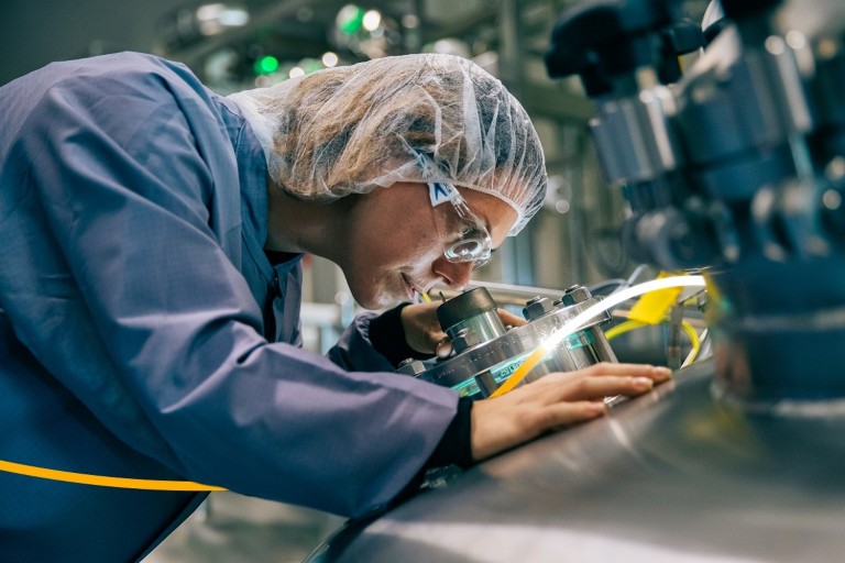 Gergana Engel Pedersen working at Novo Nordisk Kalundborg  