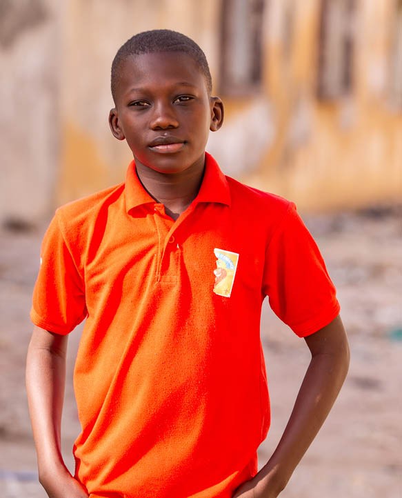 Moustapha Djamil Cissé is living with type 1 diabetes and is enrolled in our Changing Diabetes® in Children programme, Senegal