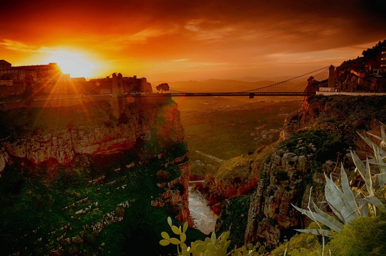 Les Gorges du Rhummel Coucher de Soleil