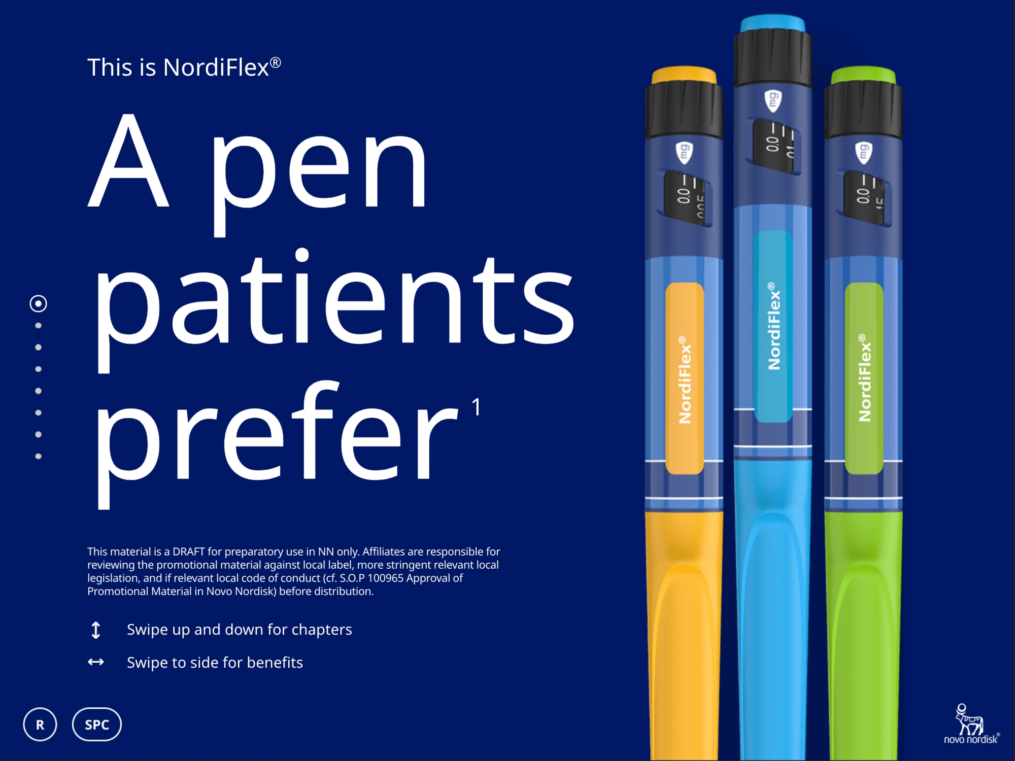 A pen patients prefer