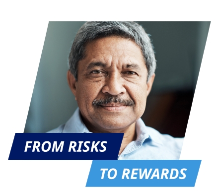 From risks to rewards