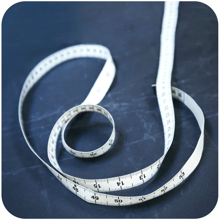 Image of a measuring tape